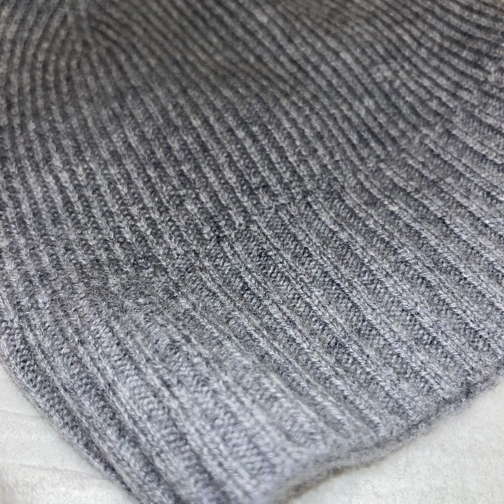 Nordstrom 100% Cashmere Beanie In Gray
